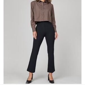 Cropped flair in point Spanx